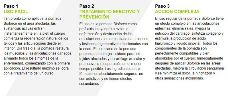 Bioforce para que sirve