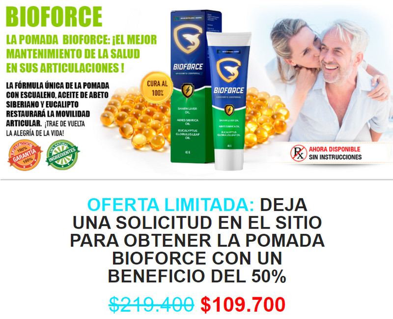 Bioforce donde comprar