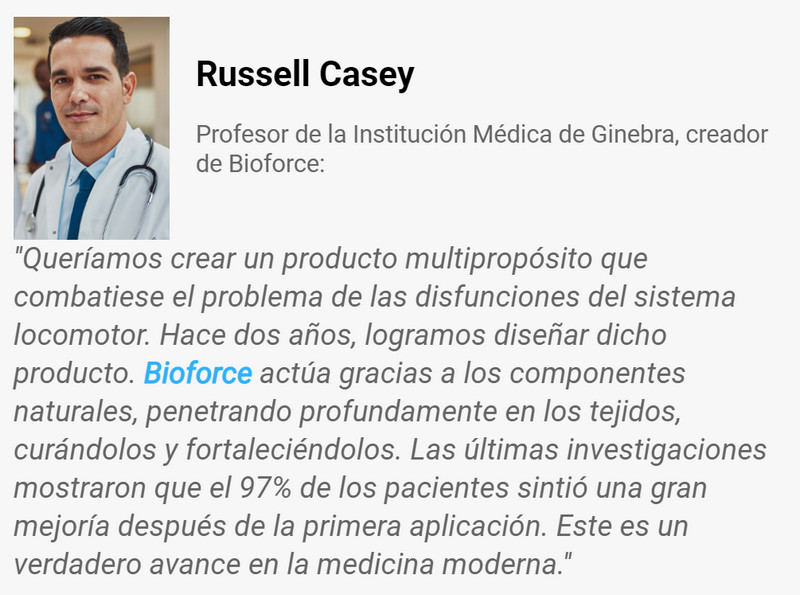 Bioforce donde lo venden